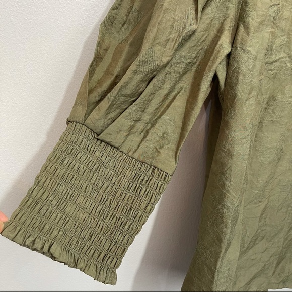 Rebecca Minkoff Geneva Puff Sleeve Blouse - Picture 8 of 16